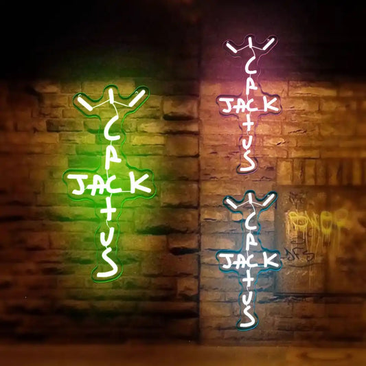 Cactus Jack LED Neon Sign